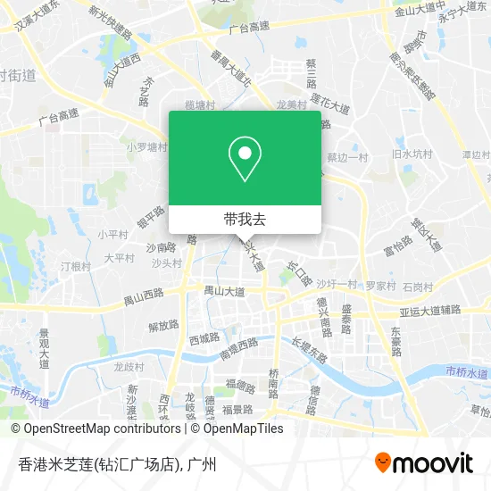 香港米芝莲(钻汇广场店)地图