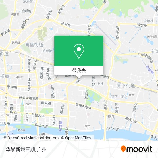 华景新城三期地图