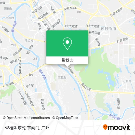 碧桂园东苑-东南门地图