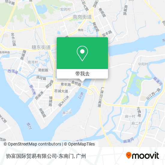协富国际贸易有限公司-东南门地图