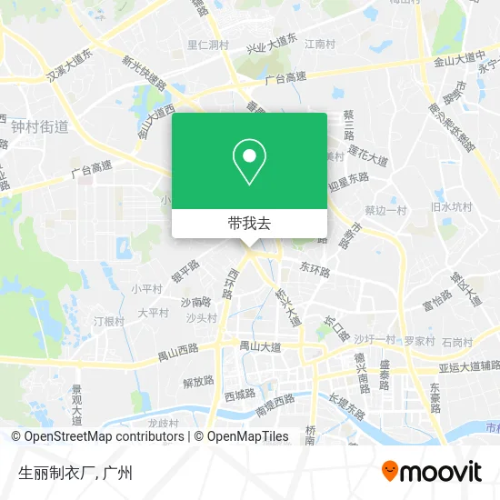 生丽制衣厂地图