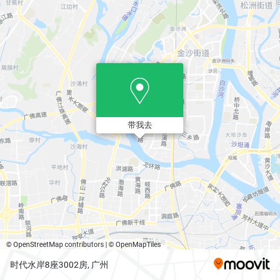 时代水岸8座3002房地图