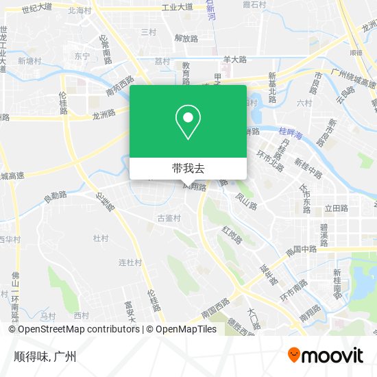 顺得味地图