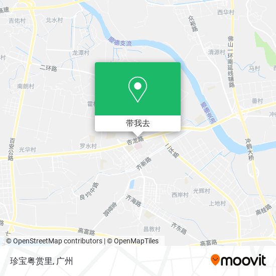 珍宝粤赏里地图