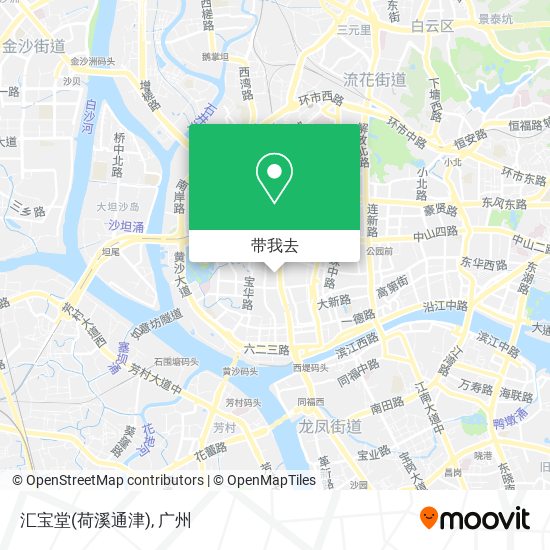 汇宝堂(荷溪通津)地图