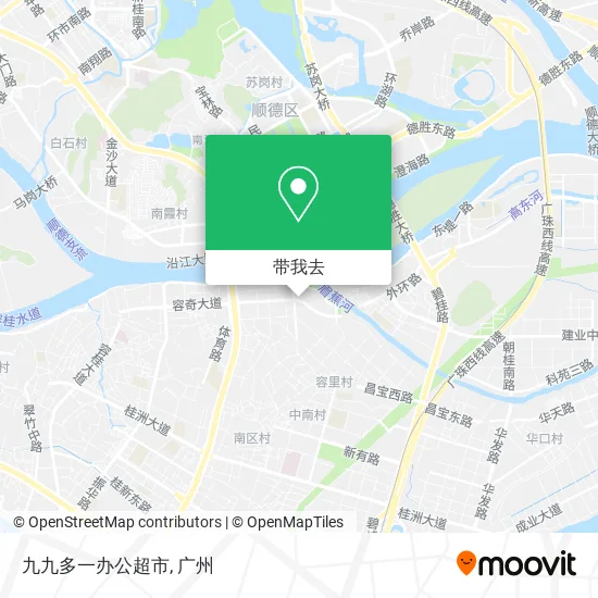 九九多一办公超市地图