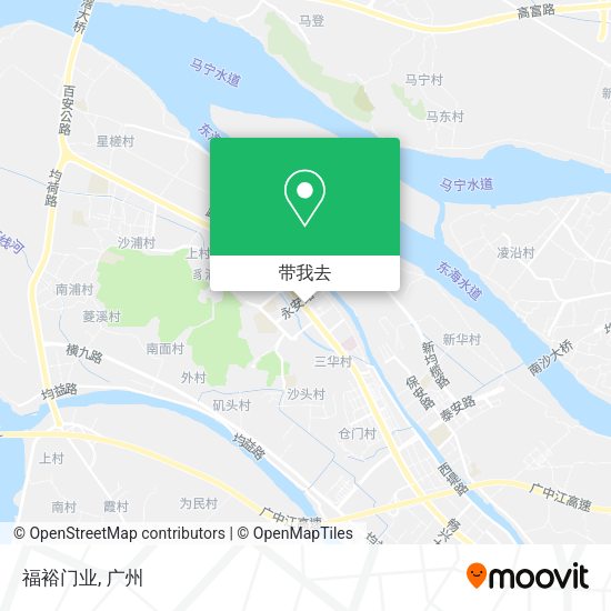 福裕门业地图