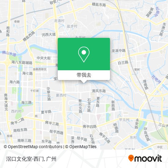 滘口文化室-西门地图
