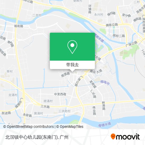 北滘镇中心幼儿园(东南门)地图