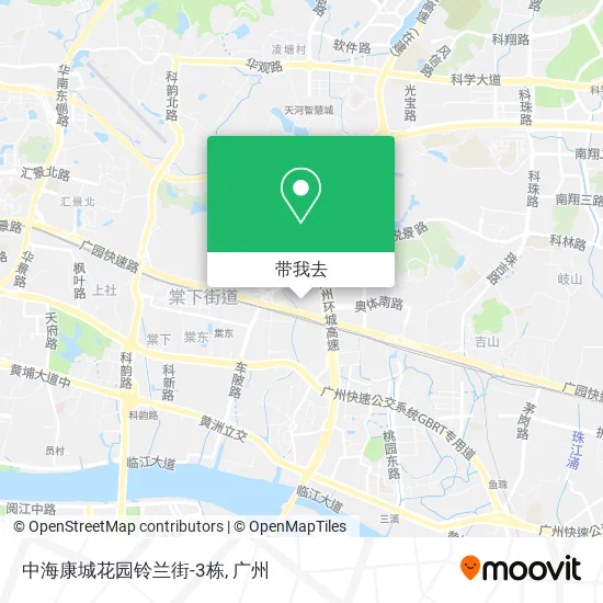 中海康城花园铃兰街-3栋地图