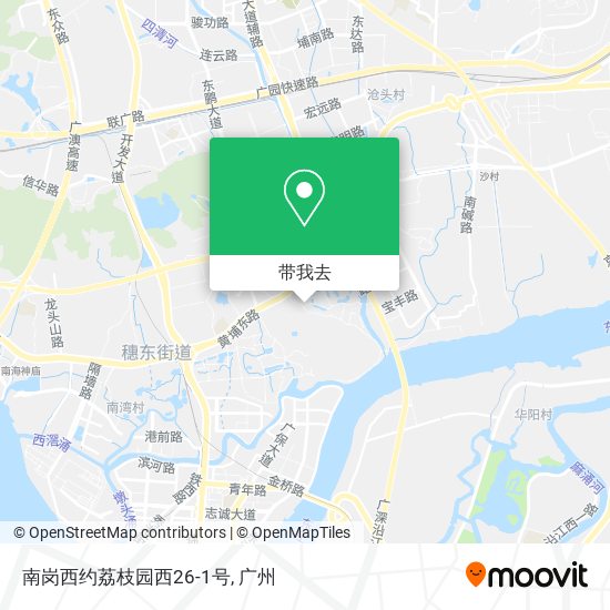 南岗西约荔枝园西26-1号地图