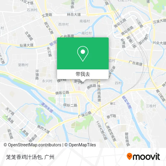 笼笼香鸡汁汤包地图