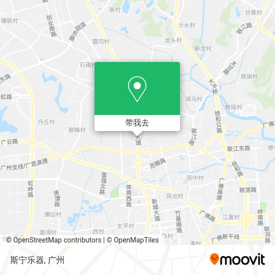 斯宁乐器地图