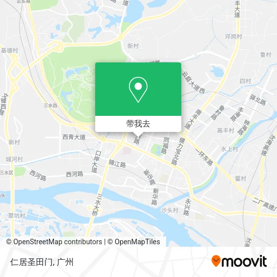 仁居圣田门地图