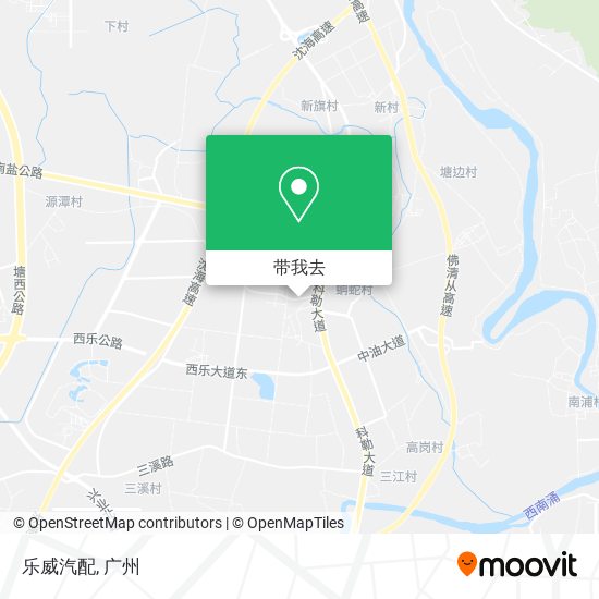 乐威汽配地图