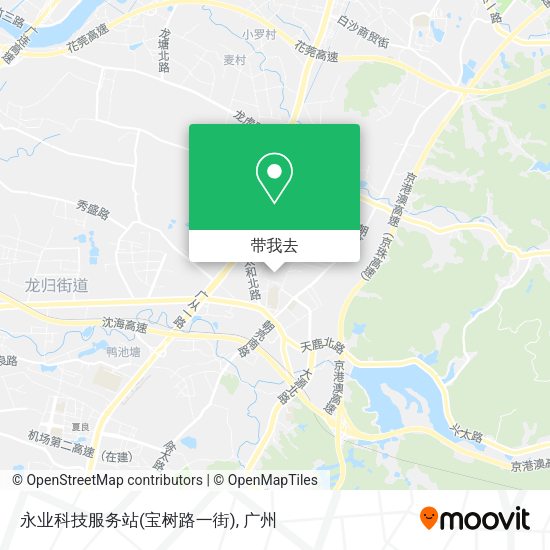 永业科技服务站(宝树路一街)地图