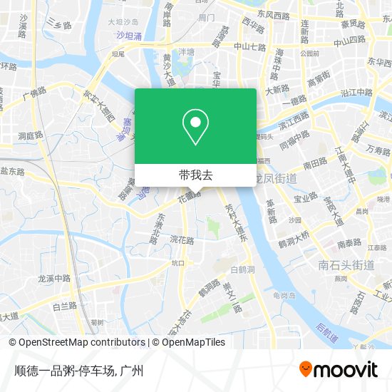 顺德一品粥-停车场地图