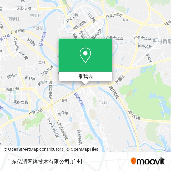 广东亿润网络技术有限公司地图