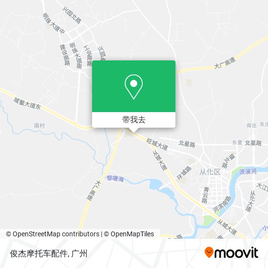 俊杰摩托车配件地图