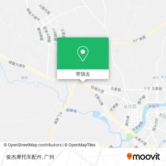 俊杰摩托车配件地图