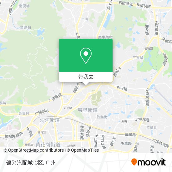 银兴汽配城-C区地图