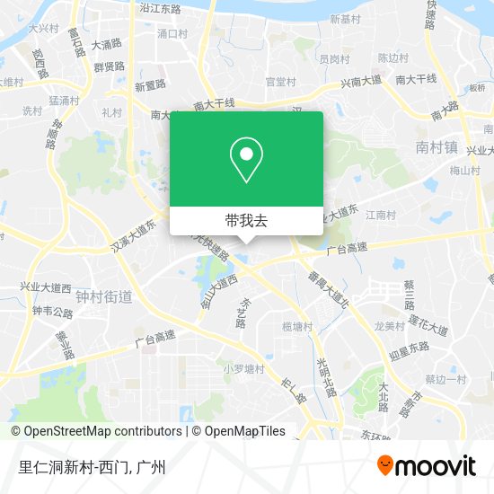 里仁洞新村-西门地图