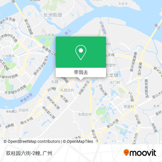 双桂园六街-2幢地图
