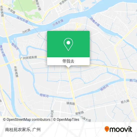 南桂苑农家乐地图