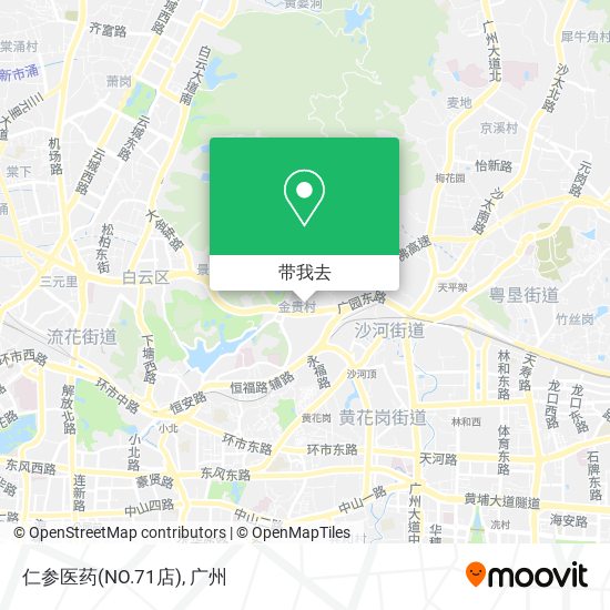 仁参医药(NO.71店)地图