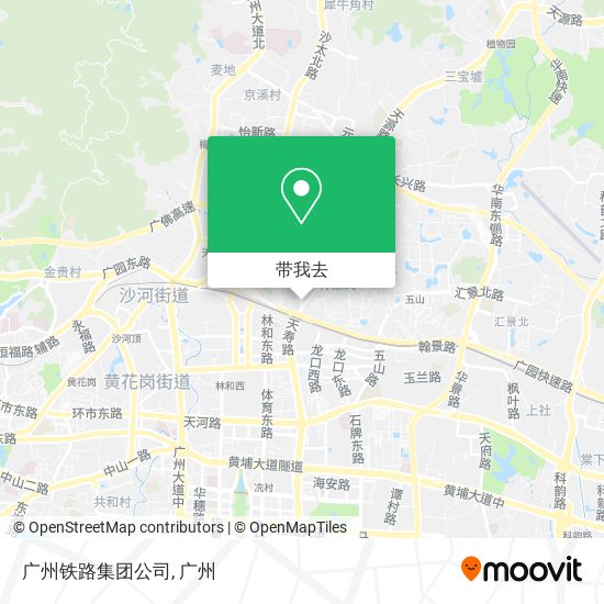 广州铁路集团公司地图