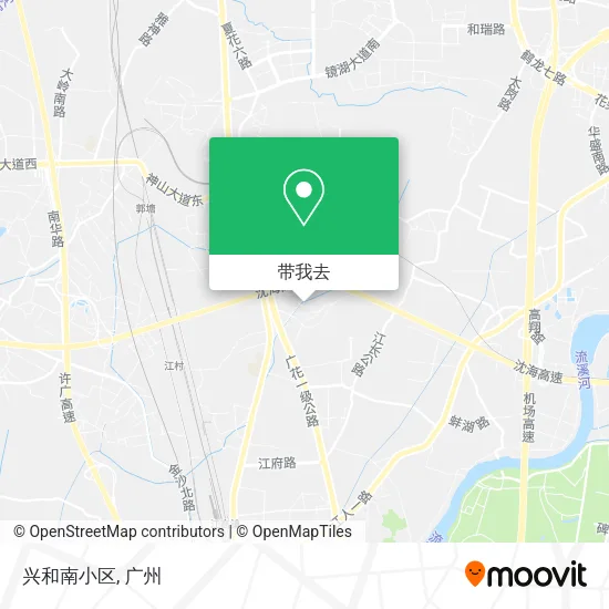 兴和南小区地图