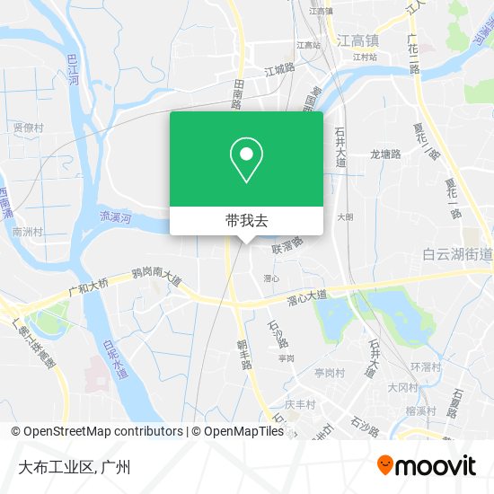 大布工业区地图