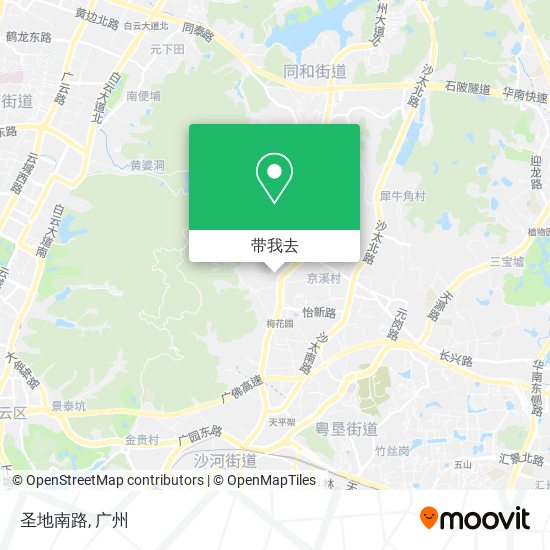 圣地南路地图