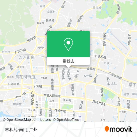 林和苑-南门地图
