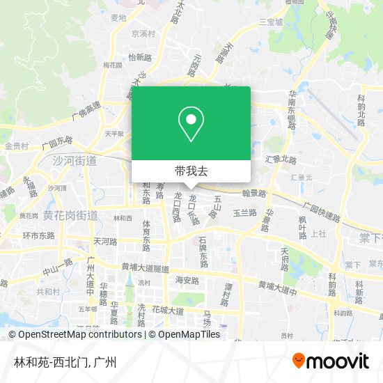 林和苑-西北门地图