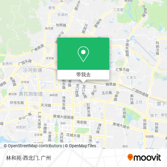 林和苑-西北门地图