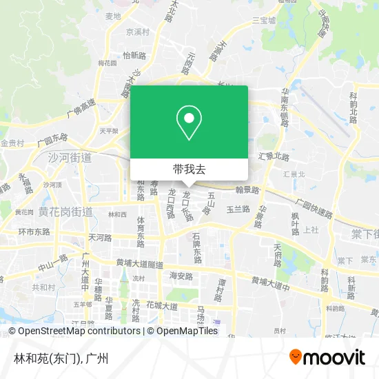 林和苑(东门)地图