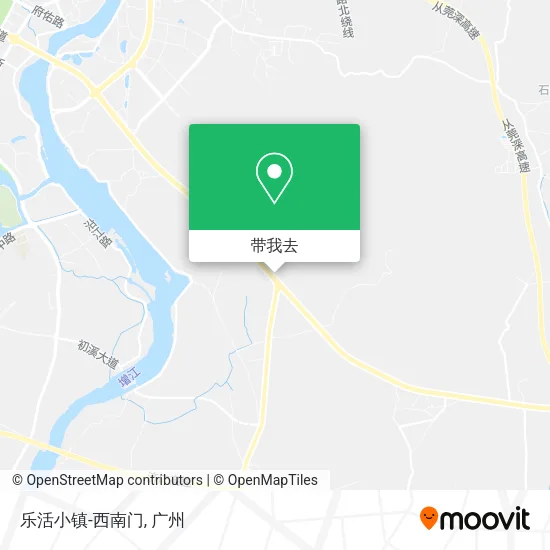 乐活小镇-西南门地图