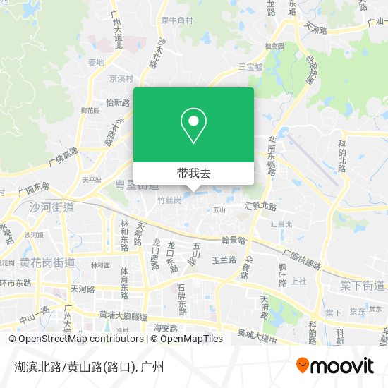 湖滨北路/黄山路(路口)地图