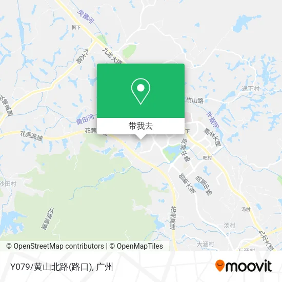 Y079/黄山北路(路口)地图