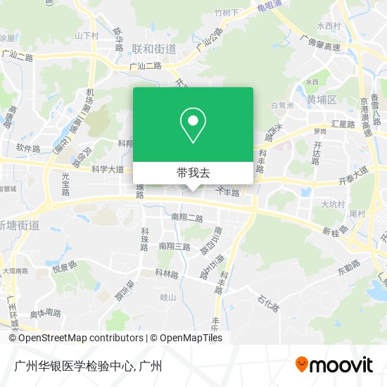 广州华银医学检验中心地图