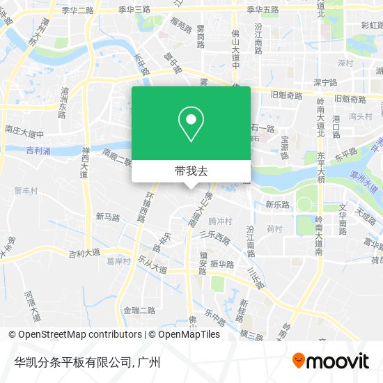 华凯分条平板有限公司地图