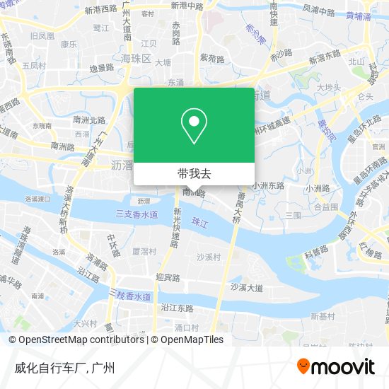 威化自行车厂地图