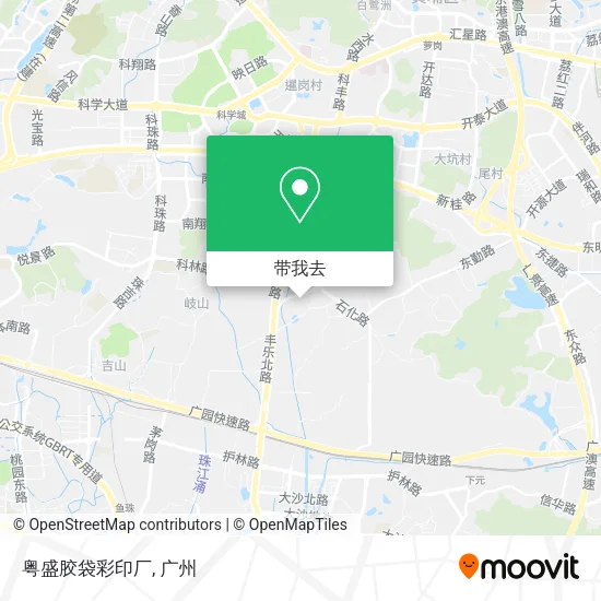 粤盛胶袋彩印厂地图