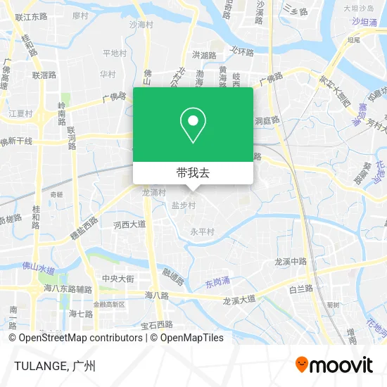 TULANGE地图