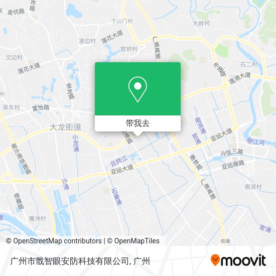 广州市戬智眼安防科技有限公司地图