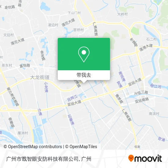 广州市戬智眼安防科技有限公司地图
