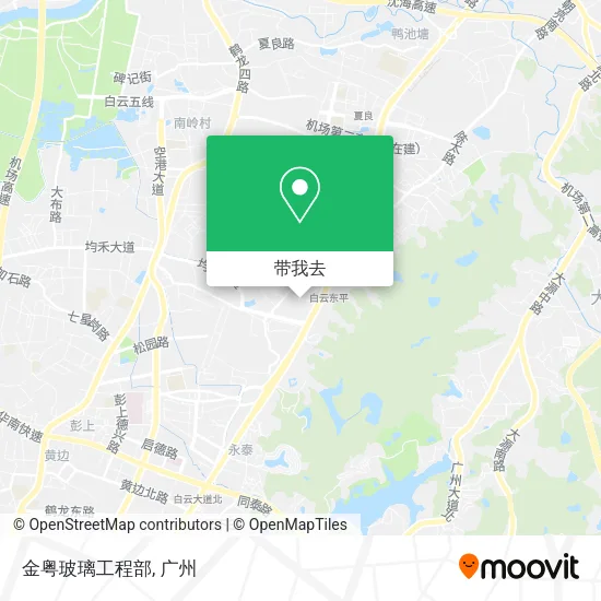 金粤玻璃工程部地图