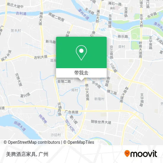 美腾酒店家具地图