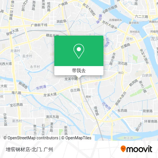 增窖钢材店-北门地图
